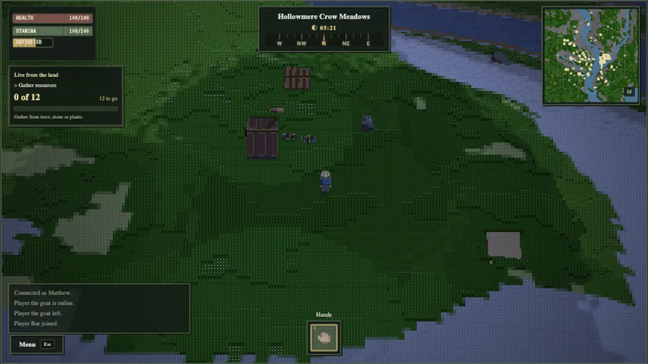 Asciilands gameplay screenshot 2