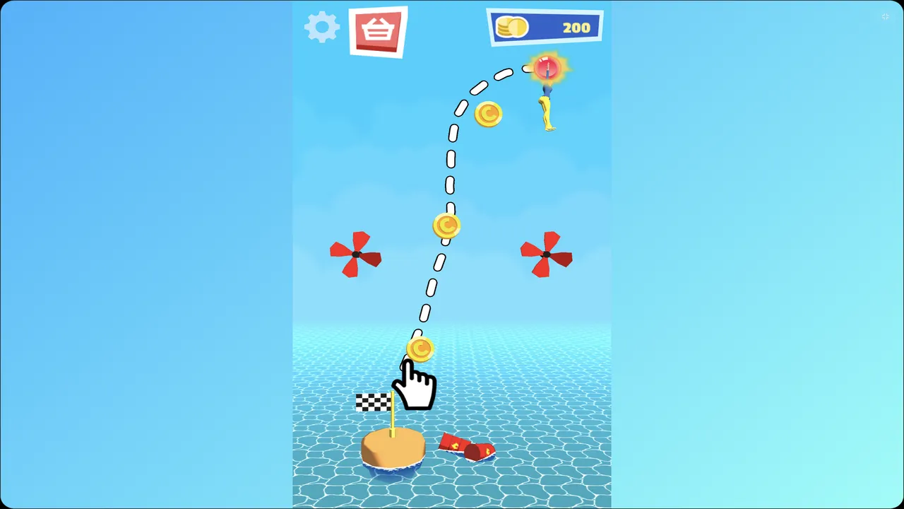 Draw Path To Finish gameplay screenshot 1