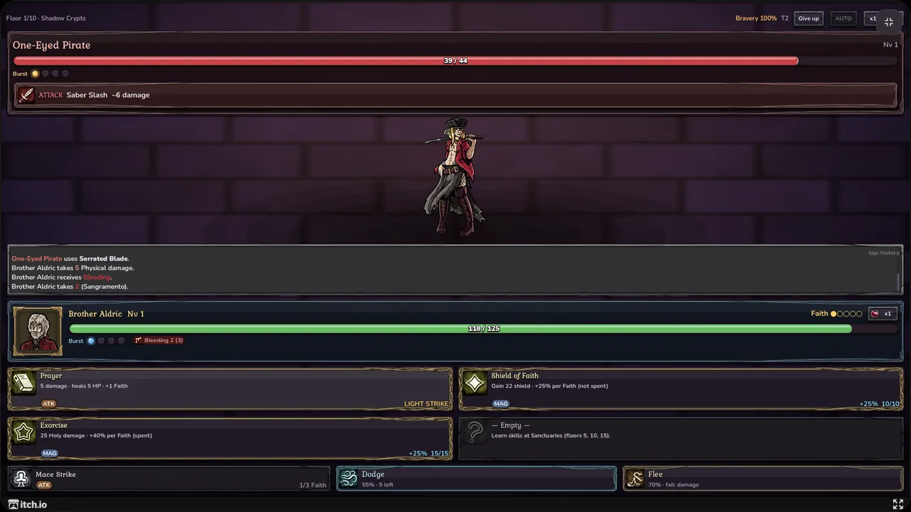 Echodelve Demo gameplay screenshot 1