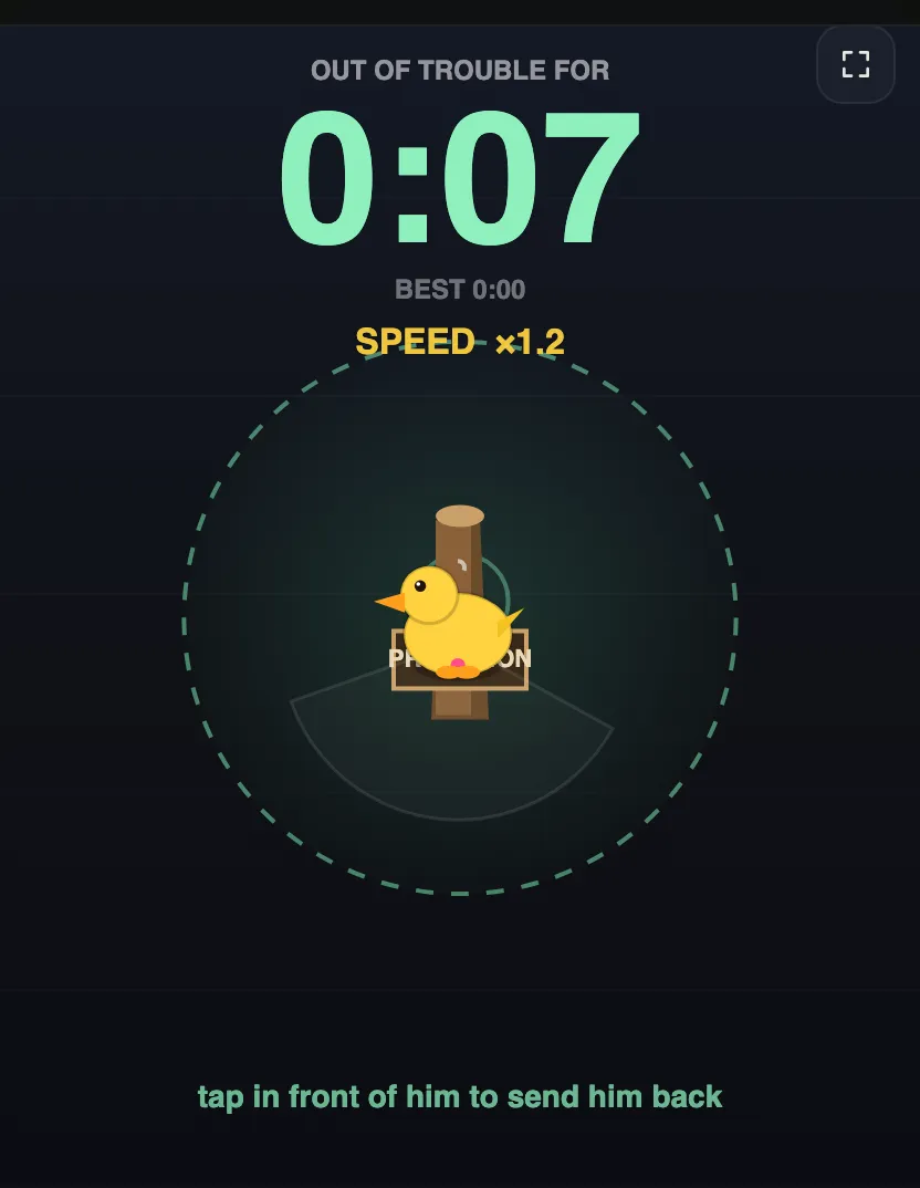 Mr. Duck's Probation gameplay screenshot 1