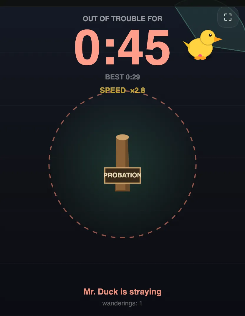 Mr. Duck's Probation gameplay screenshot 2
