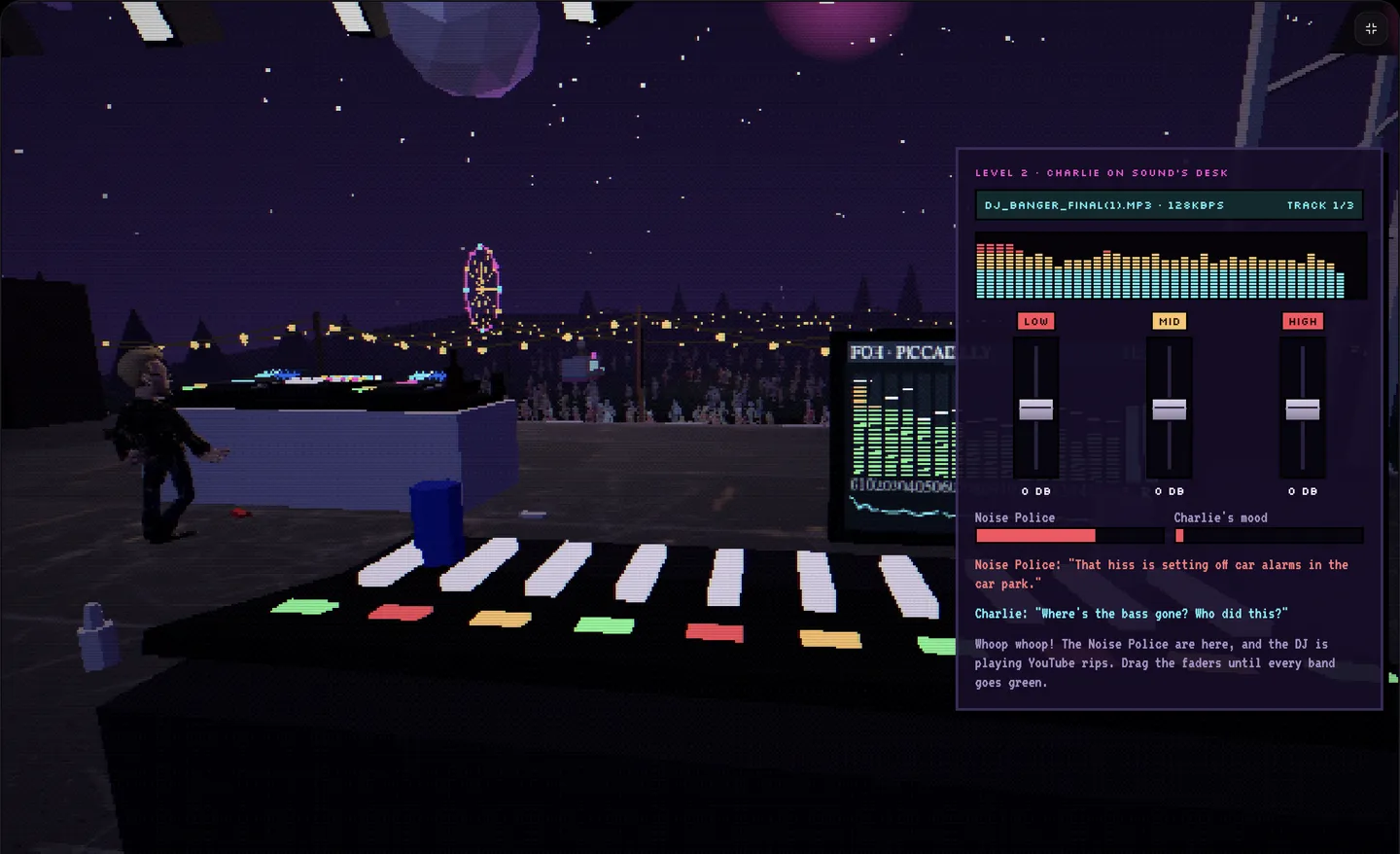 Piccadilly Party Simulator gameplay screenshot 2