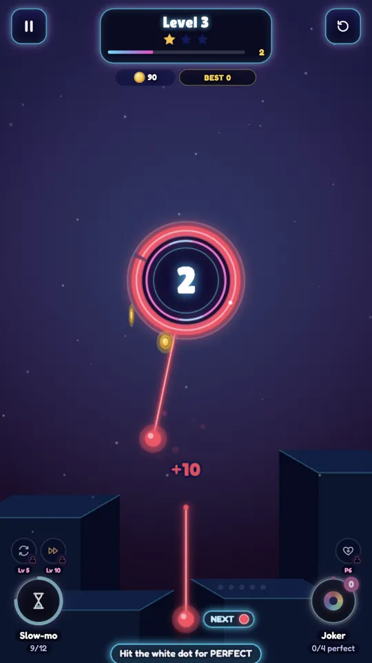 Pin Spin: Wheel Shooter gameplay screenshot 1