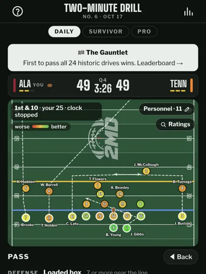 Two-Minute Drill gameplay screenshot 2