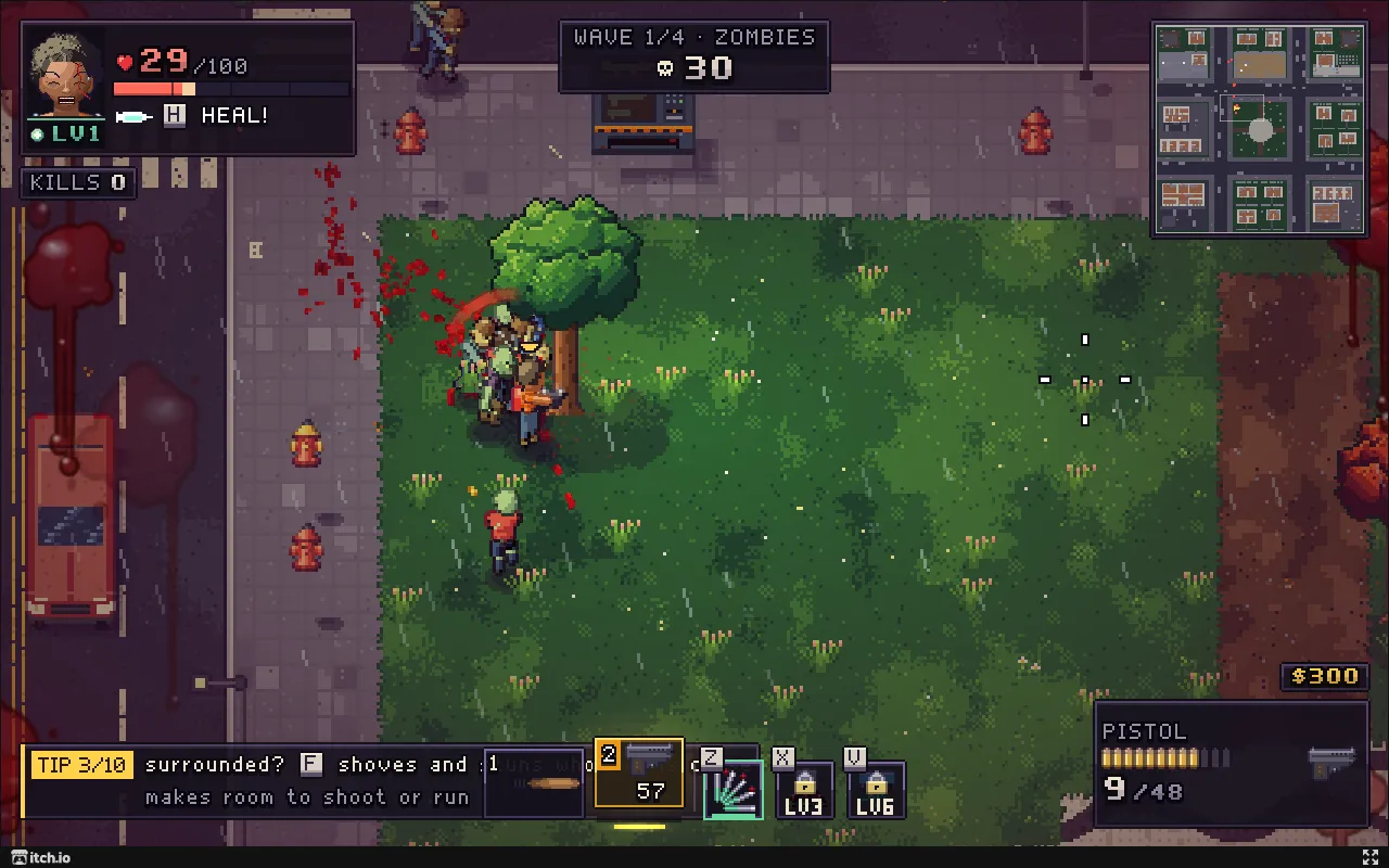Zombra Survivor gameplay screenshot 2